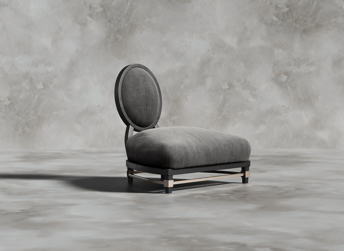 Luxury Furniture Collection I Pierre I Cerulean I Dark Grey