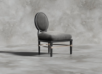 Luxury Furniture Collection I Pierre I Cerulean I Dark Grey