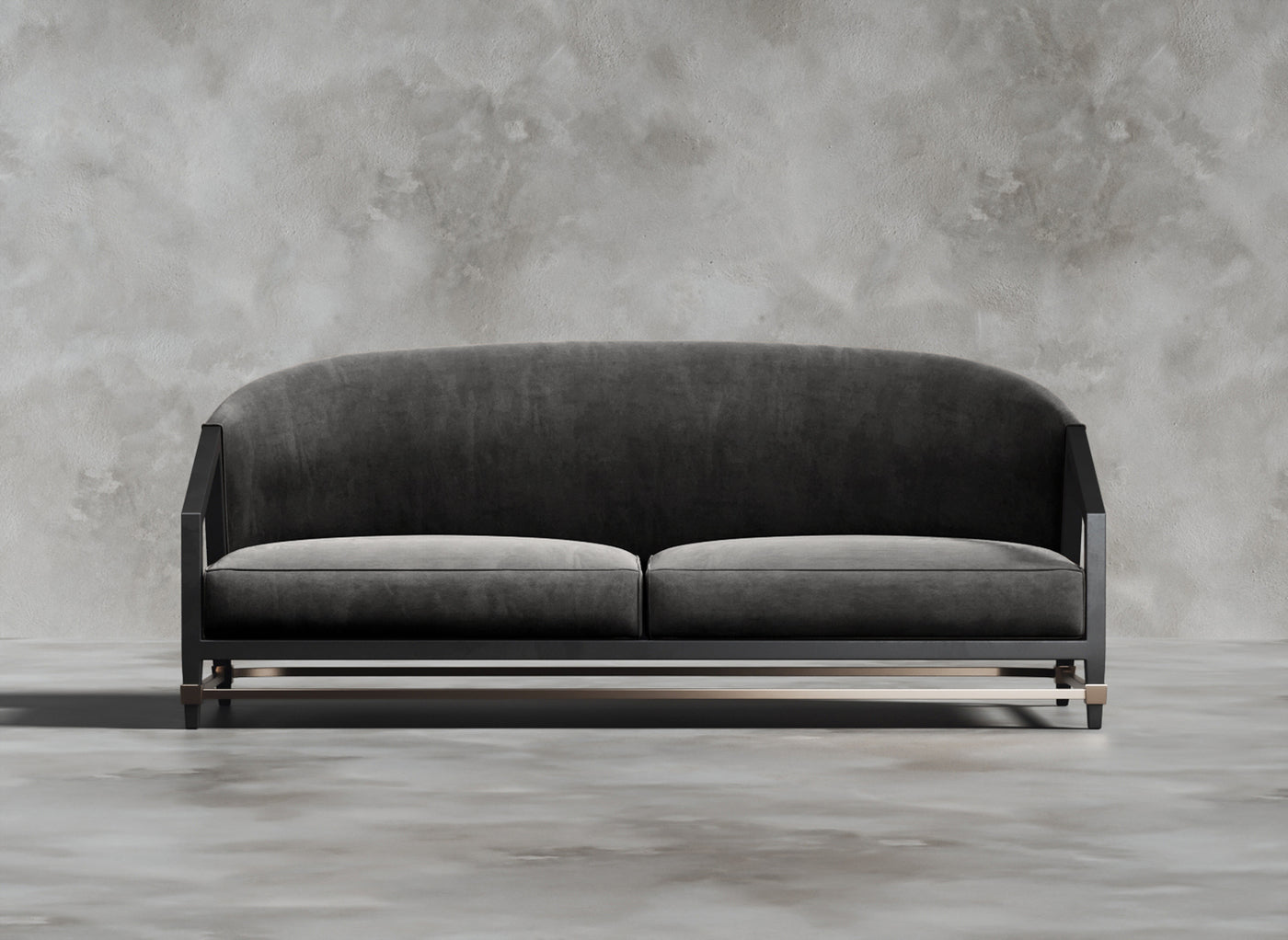 Luxury Furniture Collection I Leonie I Cerulean I Dark Grey