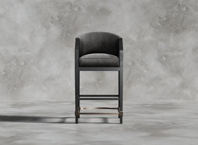 Luxury Furniture Collection I Leonie I Cerulean I Dark Grey