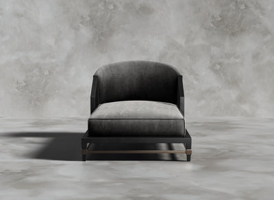 Luxury Furniture Collection I Leonie I Cerulean I Dark Grey