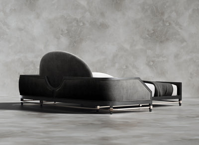 Luxury Furniture Collection I Dion I Cerulean I Dark Grey