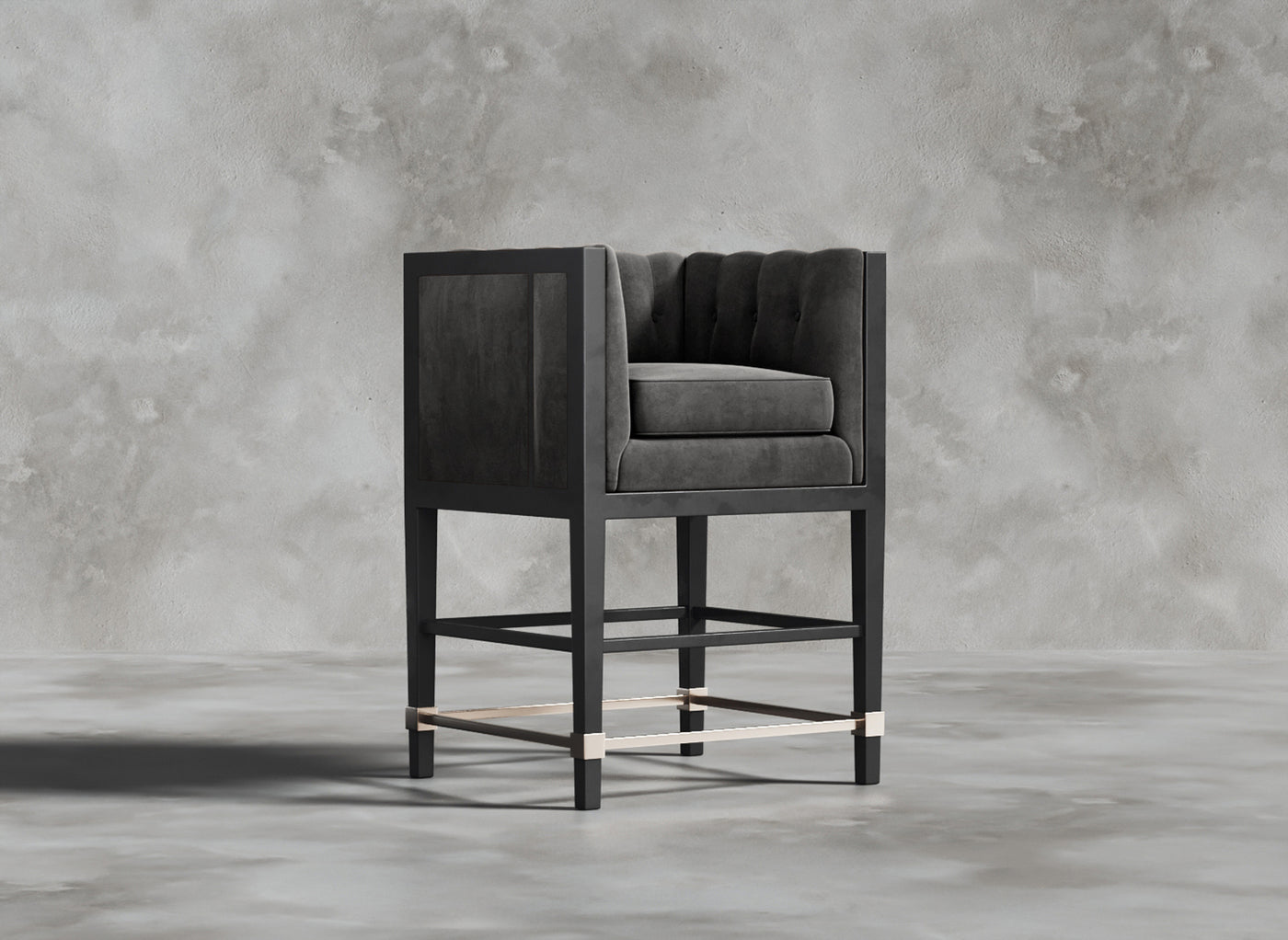 Luxury Furniture Collection I Devereaux I Cerulean I Dark Grey