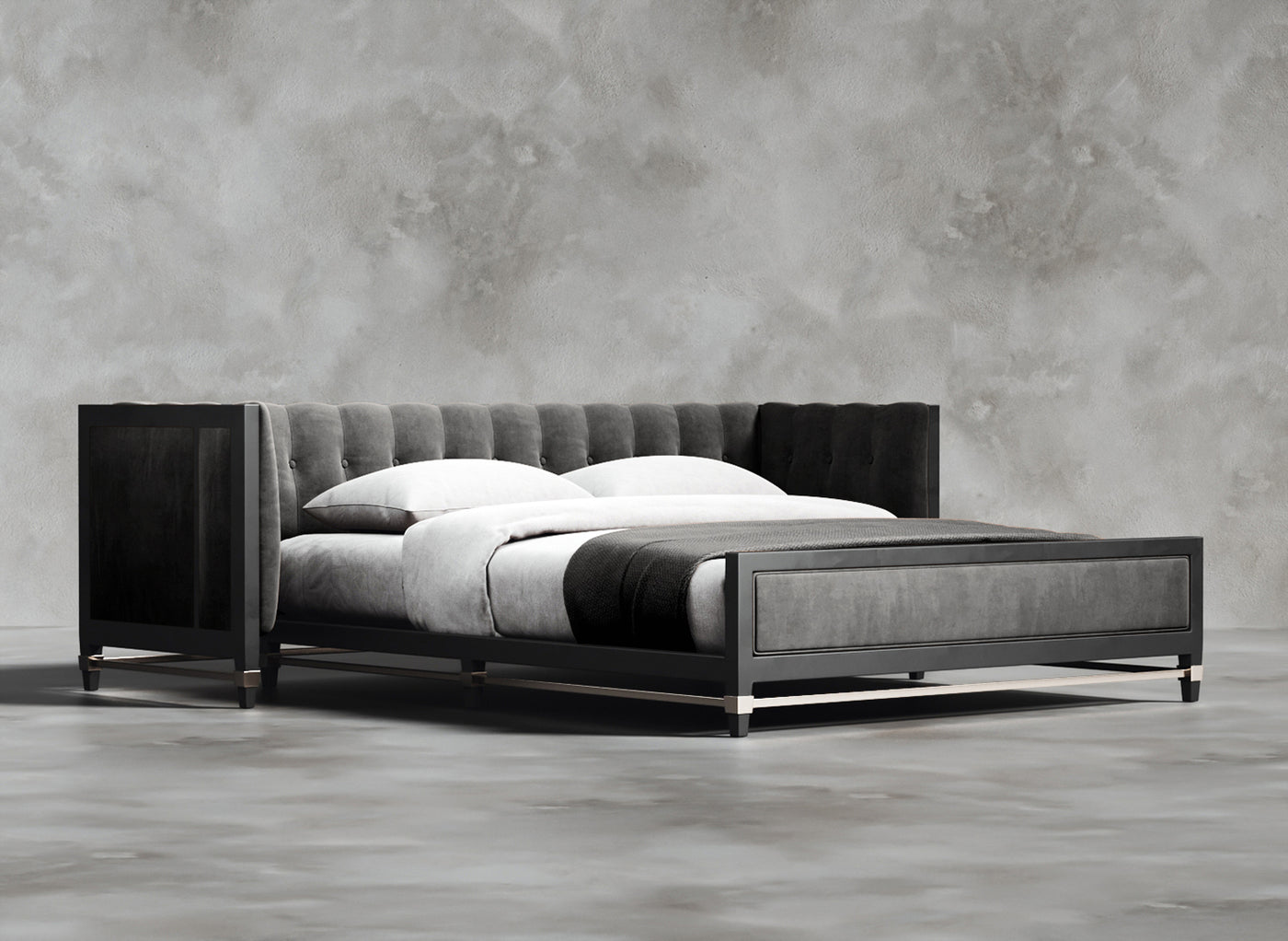 Luxury Furniture Collection I Devereaux I Cerulean I Dark Grey