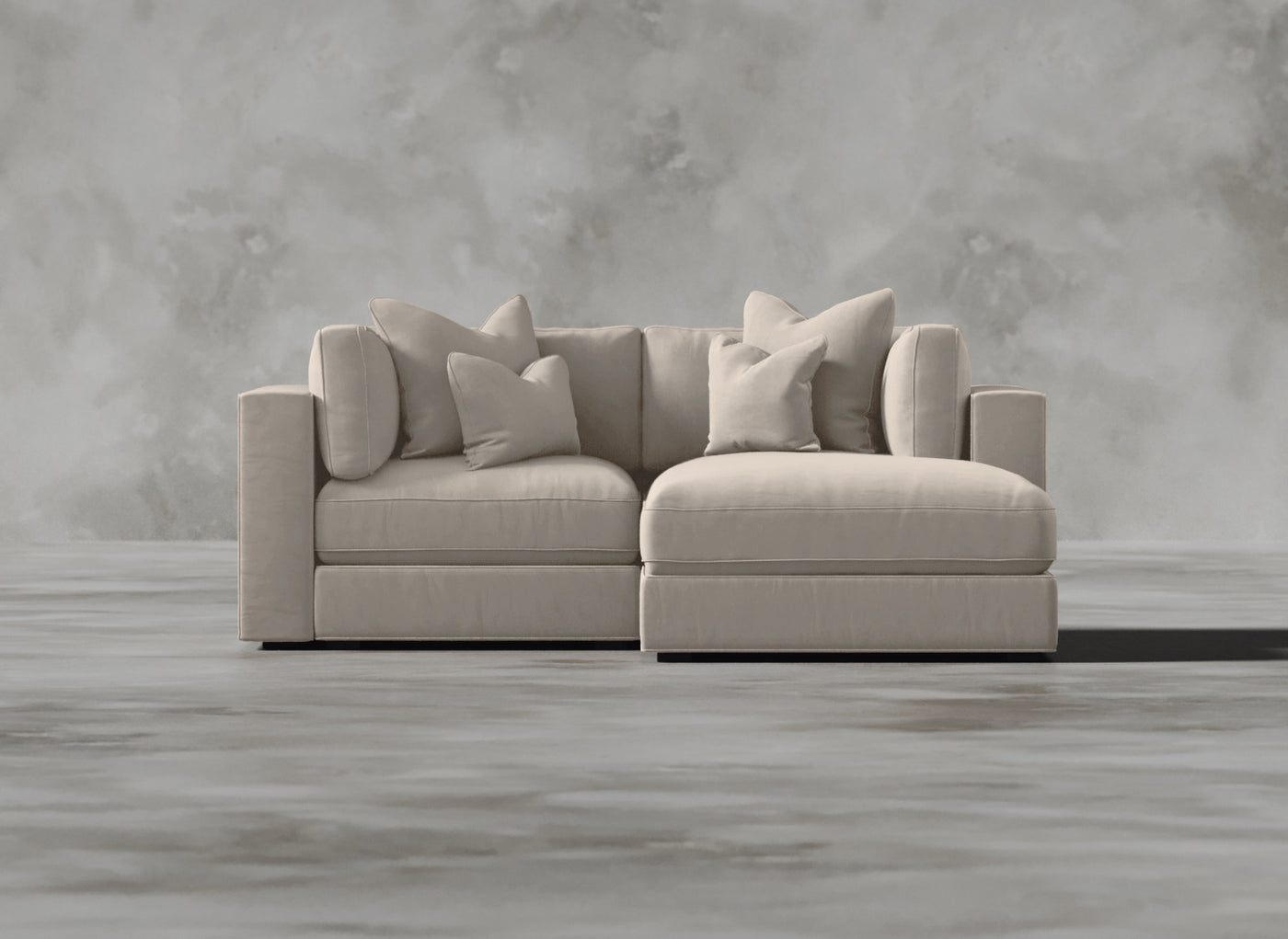 Opulent Modular Sofa I Alabastrine I Cream