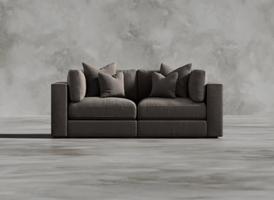 Opulent Modular Sofa I Chamois I Mink