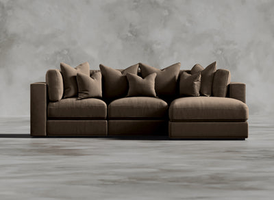 Opulent Modular Sofa I Dalgona I Beige