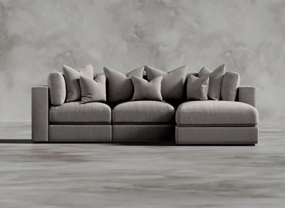 Opulent Modular Sofa I Sere I Light Grey