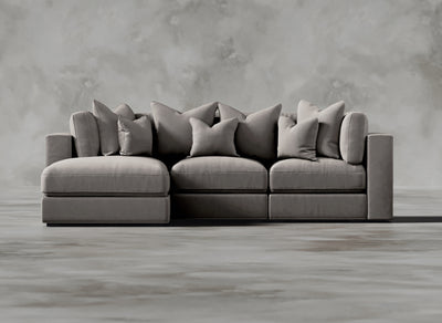 Opulent Modular Sofa I Sere I Light Grey