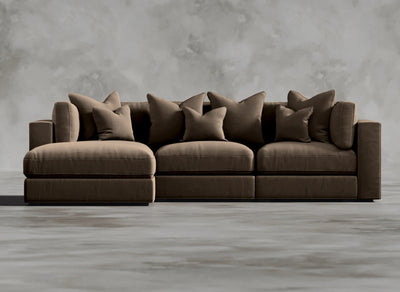 Opulent Modular Sofa I Dalgona I Beige