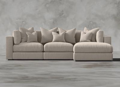 Opulent Modular Sofa I Alabastrine I Cream