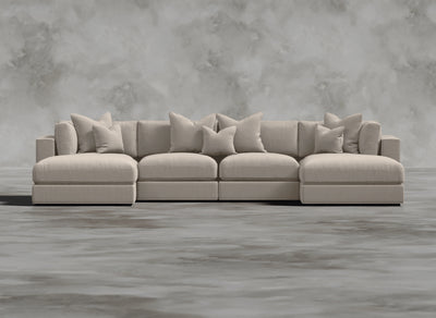 Opulent Modular Sofa I Alabastrine I Cream