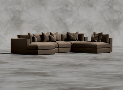 Opulent Modular Sofa I Dalgona I Beige