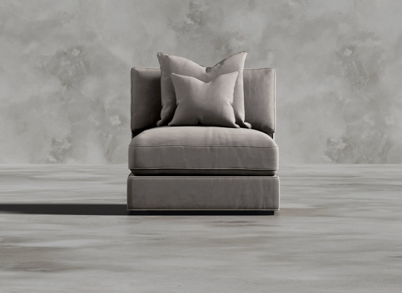 Opulent Modular Sofa I Sere I Light Grey