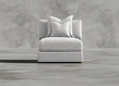 Opulent Modular Sofa I Cadaverous I White