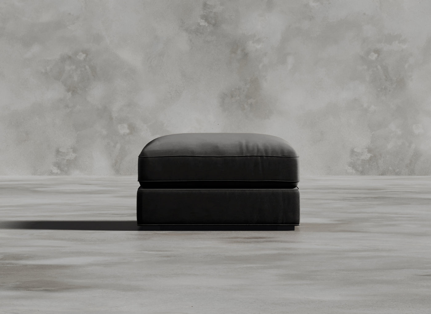 Opulent Modular Sofa I Cerulean I Dark Grey