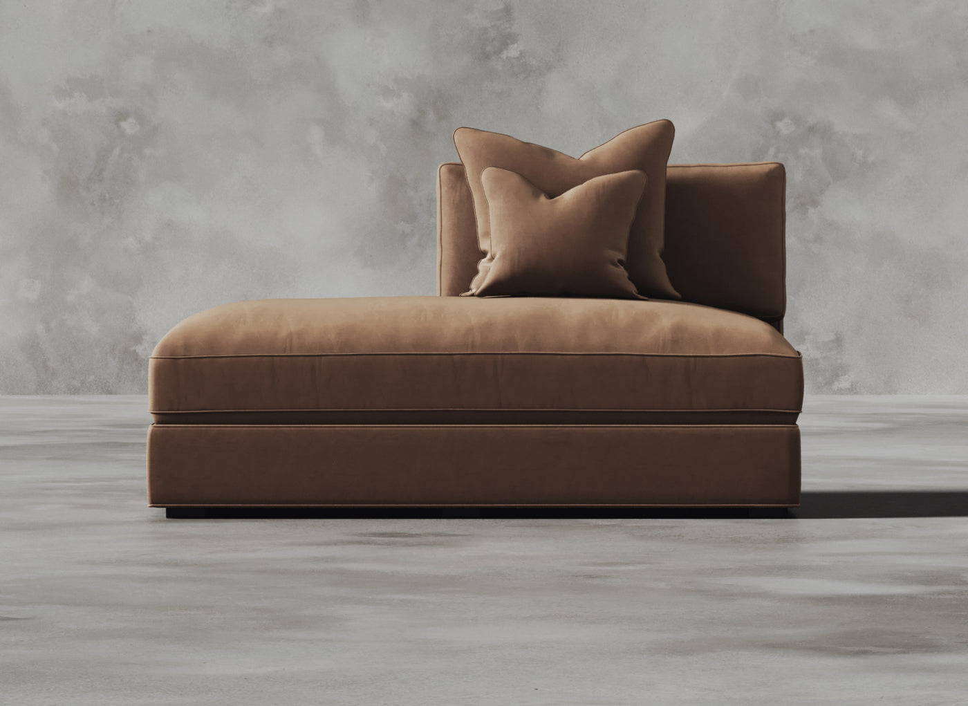 Opulent Modular Sofa I Pomelo I Rusty Orange