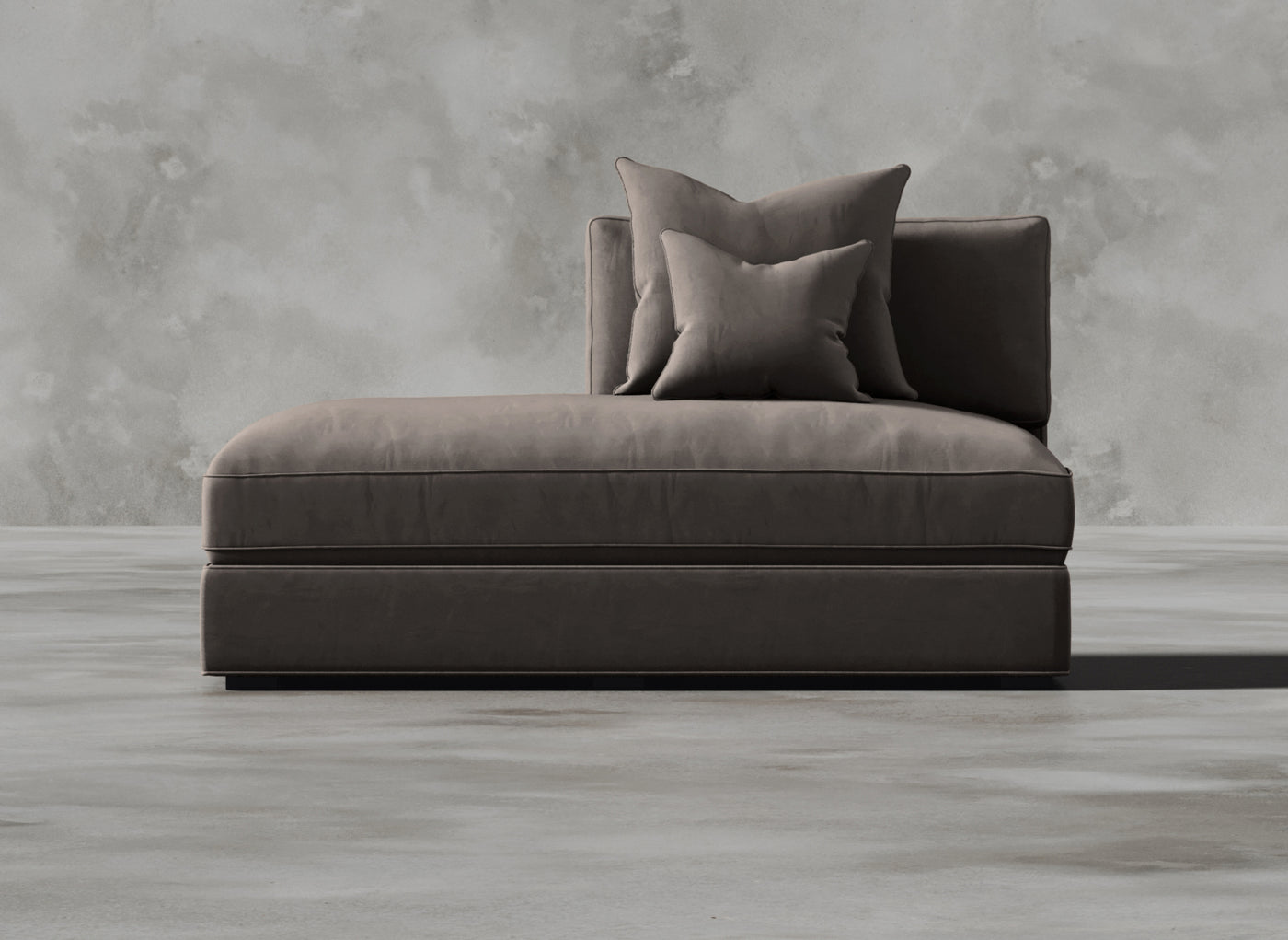 Opulent Modular Sofa I Chamois I Mink