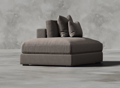 Opulent Modular Sofa I Chamois I Mink