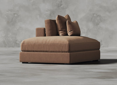 Opulent Modular Sofa I Pomelo I Rusty Orange