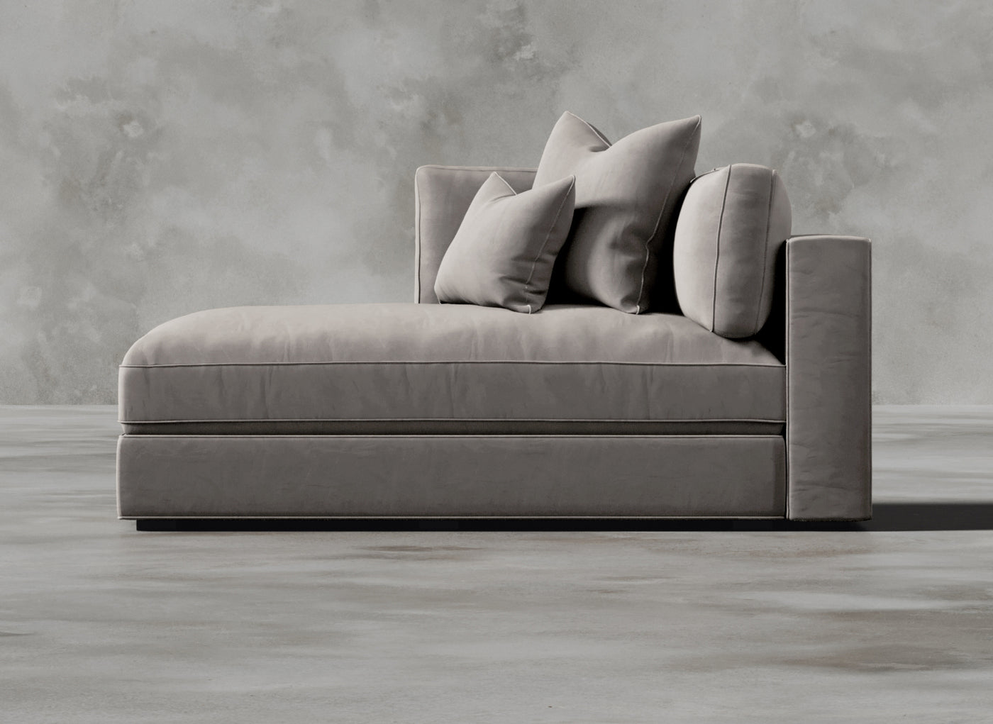 Opulent Modular Sofa I Sere I Light Grey