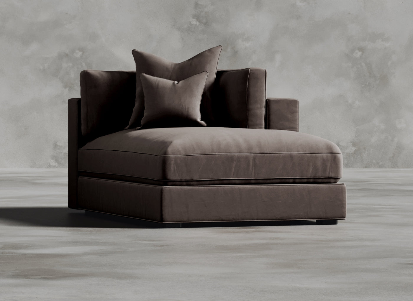 Opulent Modular Sofa I Sanguine I Light Brown