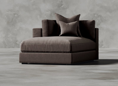 Opulent Modular Sofa I Sanguine I Light Brown