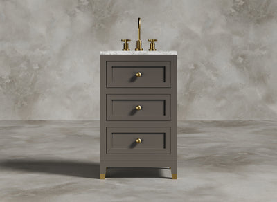 British Handmade Furniture I Bathroom Vanity I Sanderling I Mink