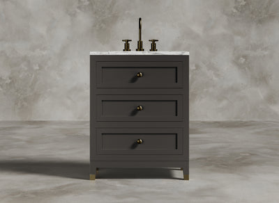 British Handmade Furniture I Bathroom Vanity I Empirical I Dark Grey