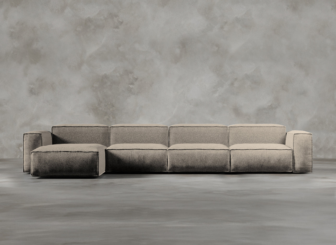 Modular Sofa I Davenport I Muslin I Beige