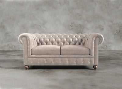 Chesterfield Sofa I Real Italian Leather I Essence I Cream