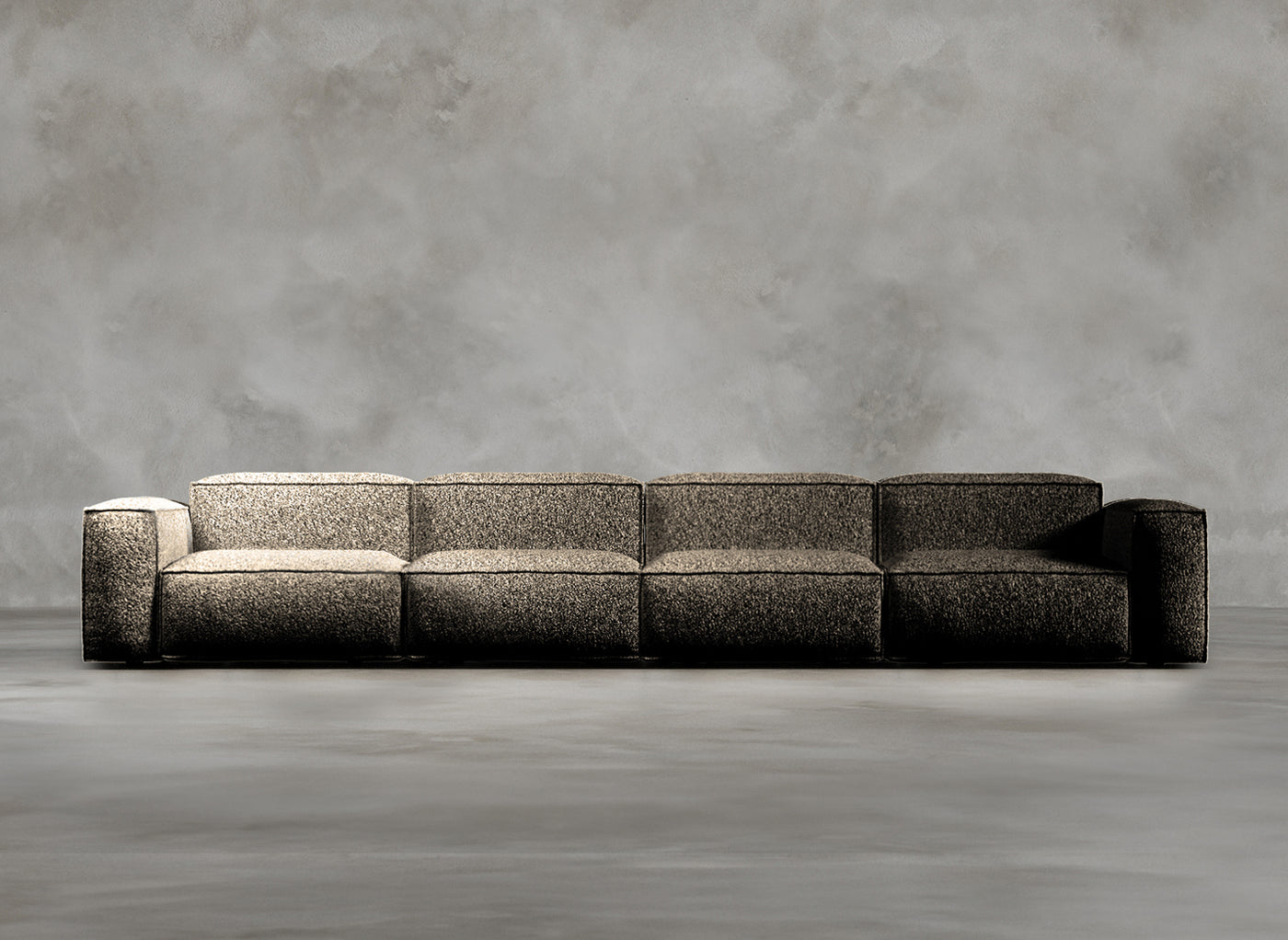 Modular Sofa I Dalston I Ashen I Dark Grey